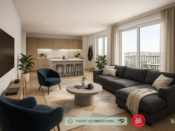 F5 PCS DE 161 M2 au Dernier étage oriente SUD EST AVEC TERRASSE