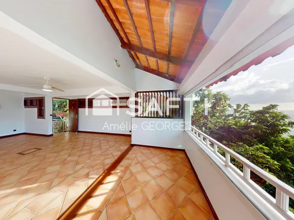 Appartement T3 avec piscine - Vue mer et montagne - Schoelcher