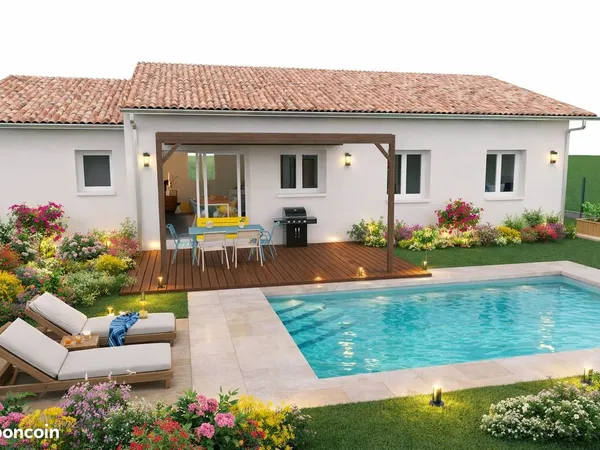 Projet de construction d'une maison 85 m² avec terrain à SAINT-JEAN-DE-MARSACQ (40)