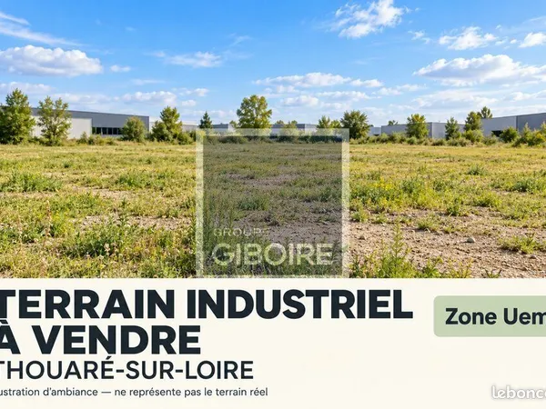 Terrain 2 350 m² Thouare Sur Loire