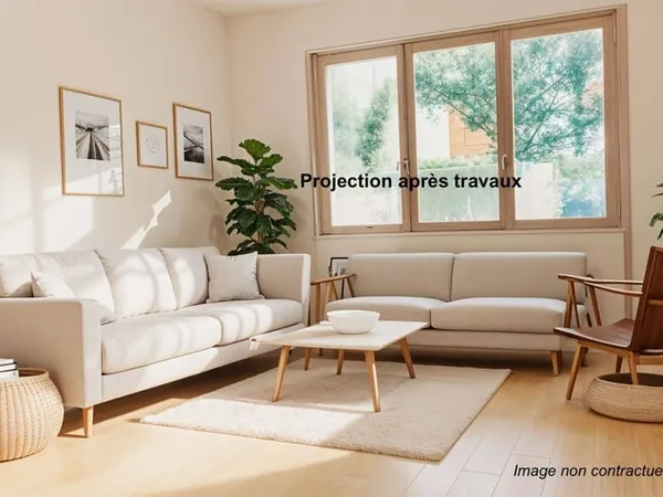 Appartement 3 pièces 55 m²