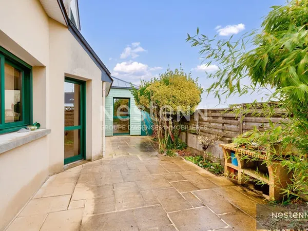 Maison contemporaine à vendre aux Grèves de Langueux - Maison familiale avec bureau indépendant et a