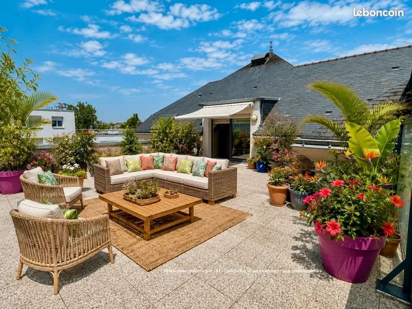 Appartement 89m2 avec terrasse exceptionnelle de 55 m² - Juste à poser ses valises