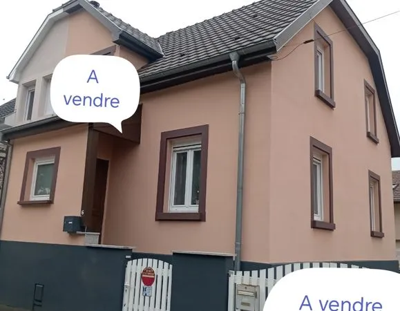 Maison a vendre sur mulhouse