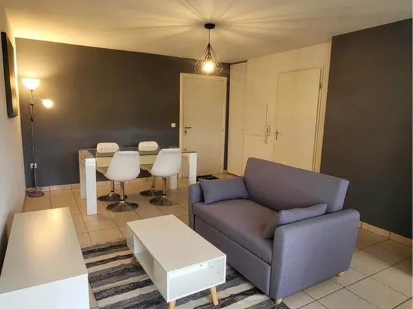 Location meublé T2 appartement RDC