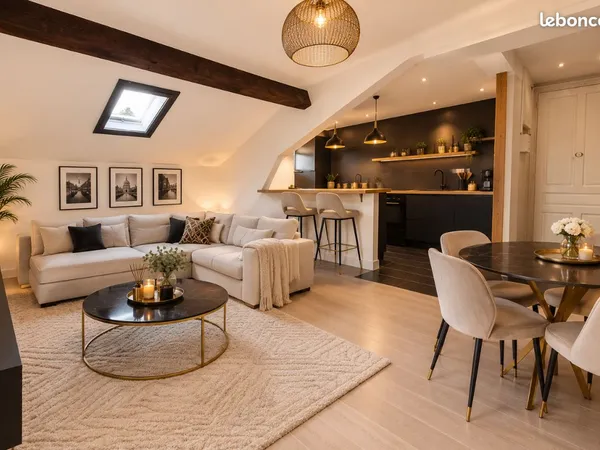 Location meuble et rénové 60 m2 Neuville