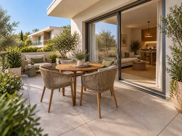 Studio de 36m² avec terrasse de 11m² secteur BIVER