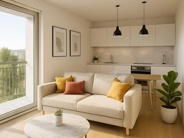 Appartement 2 pièces 45 m²