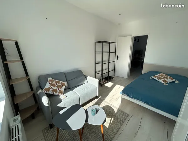 Appartement F1bis meublé et équipé - 26m2 - rénové