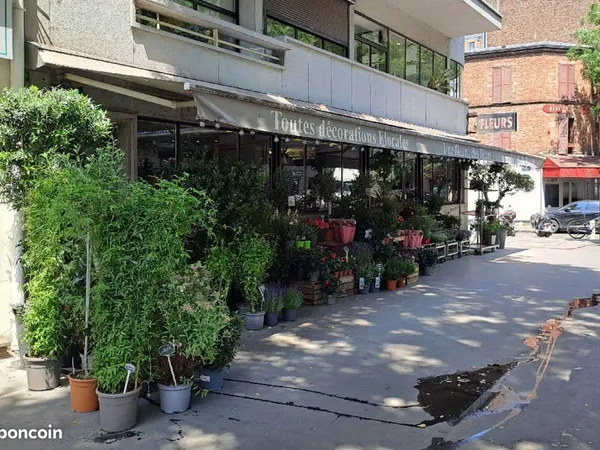 Fonds de commerce fleuriste 75 m²