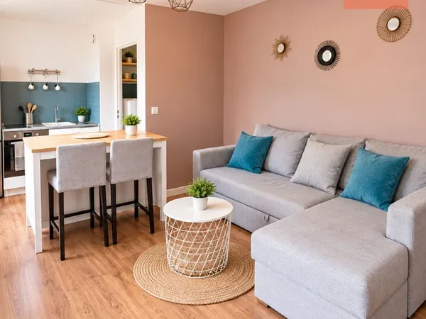 Appartement 2 pièces 45 m²
