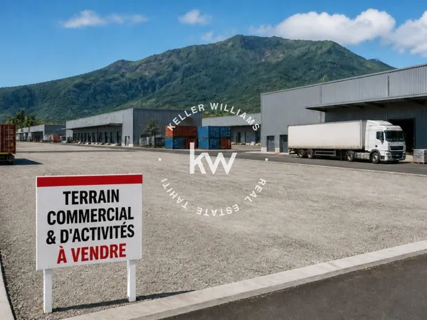 ENSEMBLE FONCIER À VOCATION ARTISANALE  4 956 m²  PUNAAU