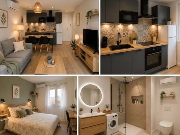Appartement 2 pièces 40 m²