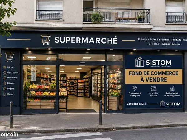 Fonds de commerce 850 m² LA COURNEUVE