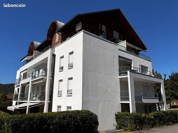 GRÉSY-SUR-AIX | Appartement T2 au calme avec balcon de 15 m² + garage - À quelques minutes d'Aix-les