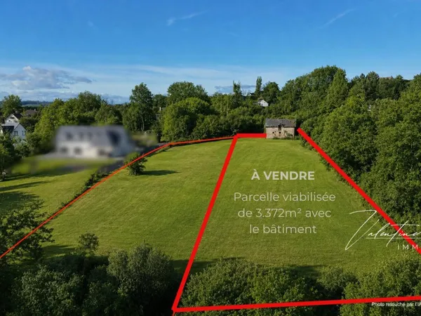 Vends terrain à bâtir