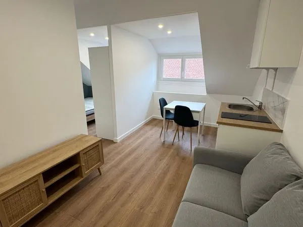 STUDIO MEUBLÉ DE 19 m² - 540 CHARGES COMPRISES