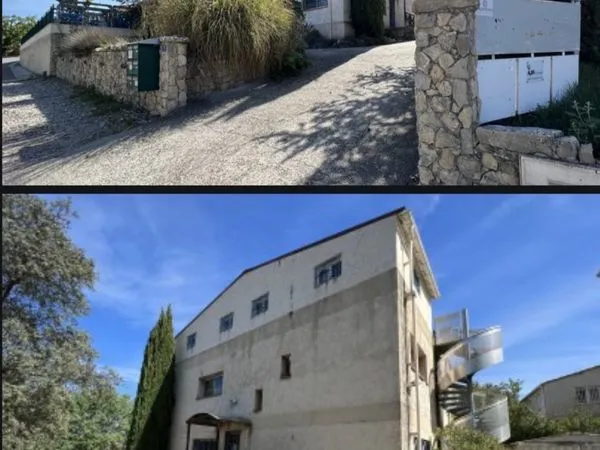 Bâtiment de 300m2 avec bureaux et extérieurs