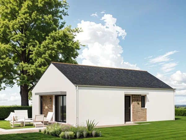 Terrain + maison 63 m²