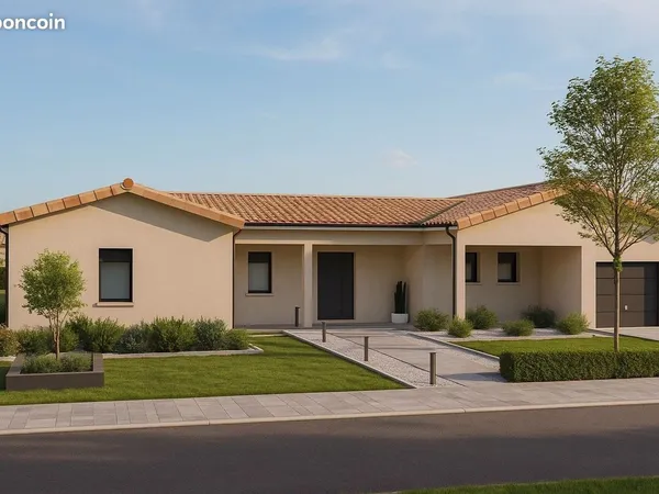 Maison de 150.44 m² sur un terrain de 800 m² à BRESSUIRE en DEUX-SEVRES (79)