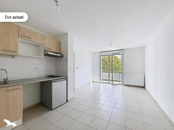 Appartement 2 pièces 38 m²