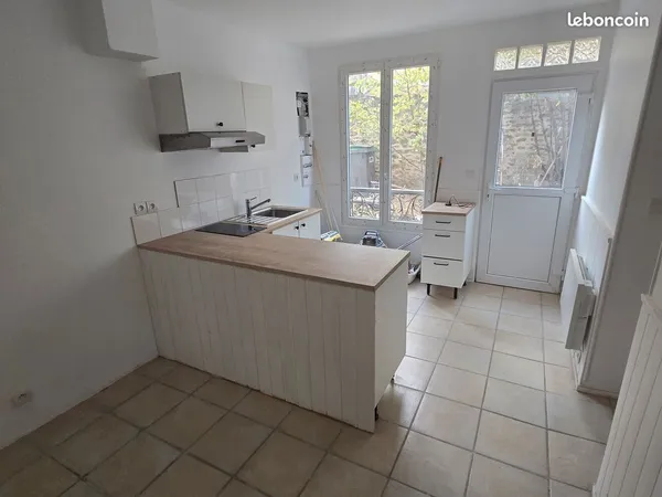 Duplex avec jardin