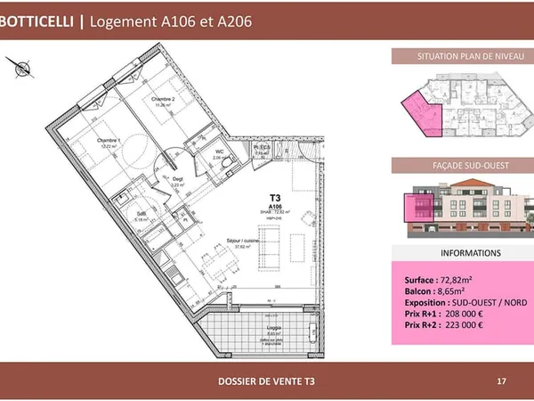 À VENDRE EN EXCLUSIVITÉ | Résidence BOTTICELLI - ALBI Stadium