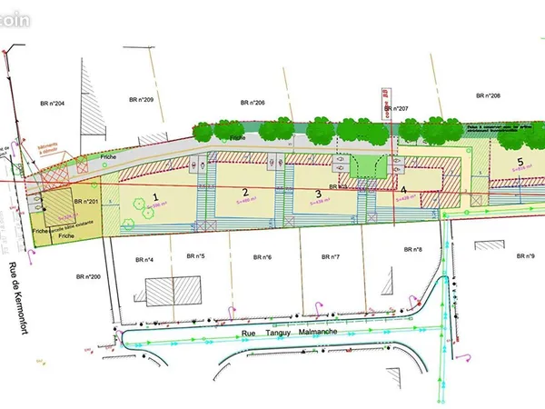 Terrain 439 m² GUILERS