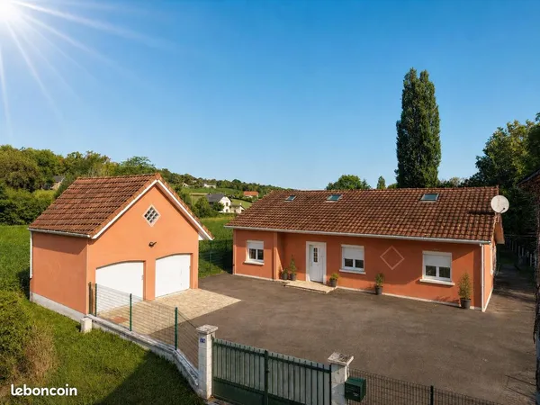 Vente | Maison | 7p | 3ch | 154 m² | Monein | Expo Nord/Sud/Sud-Est | Terrasse