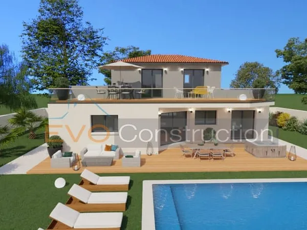 Cabestany, villa de 105m² en 4 Faces