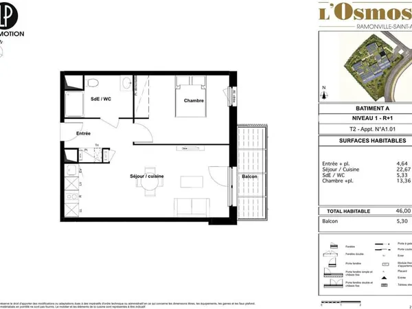 Appartement type 2