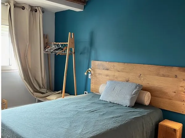 Chambre 12 m² meublée avec vue mer - Maison de ville - Centre Saint-Denis