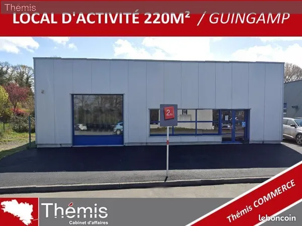 Local commercial 220 m² GUINGAMP