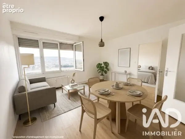 Appartement 3 pièces 61 m²