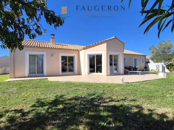 OLONNE BOURG - Maison 130 m2 + Jardin & Terrasse + grand Gar