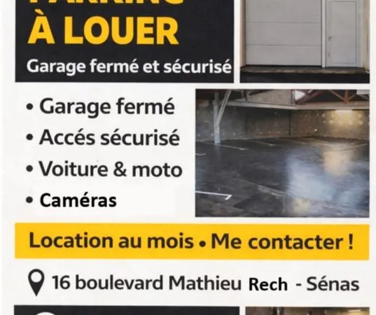 Location Place de parking
