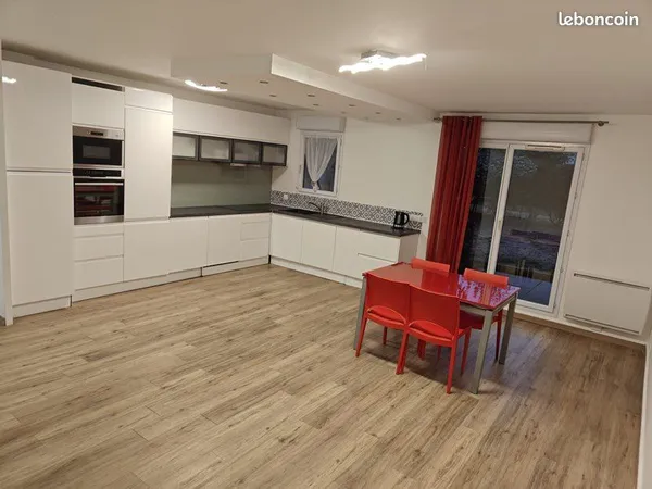 Appartement T3 rez-de-jardin