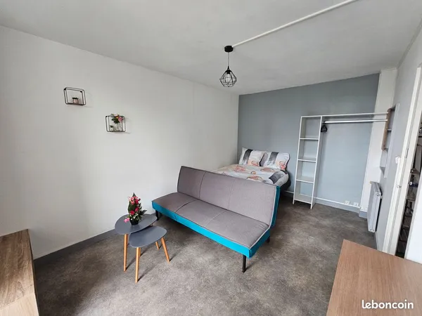 Duplex T3 meublé - 2 chambres - Idéal colocation / jeunes actifs