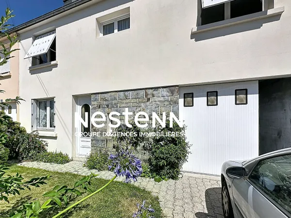 Maison - 100m² - 4 chambres + bureau - Garage - Ergué Armel/Quimper