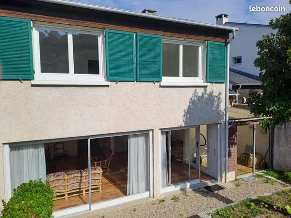 Maison familiale 115m2 + véranda, jardin, garage - coeur d'Orgeval