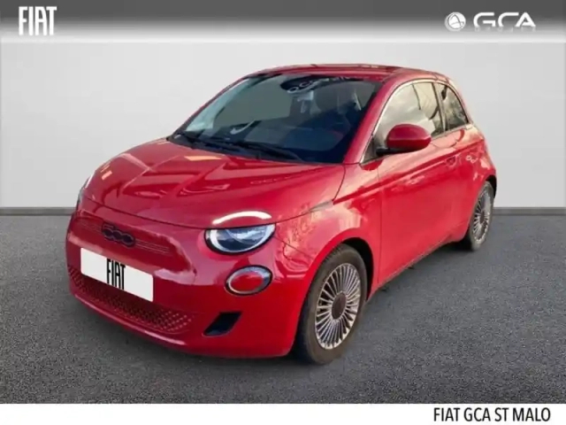 Fiat 500 e 118ch (red) my23 — photo 1