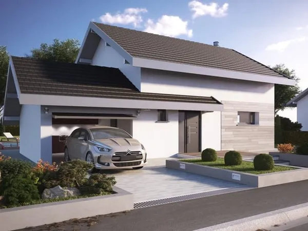 Projet de construction d'une maison 127.35 m² avec terrain à GAILLARD (74)