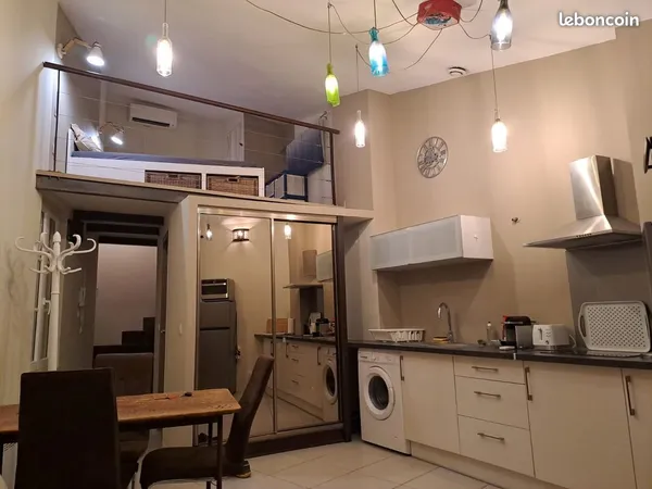 Duplex cosy climatisé - Intra muros teinturiers