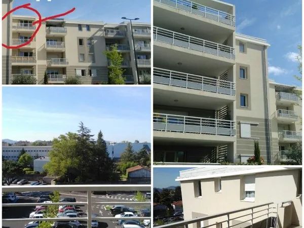 Loue appartement T2 clim chauffage sol
