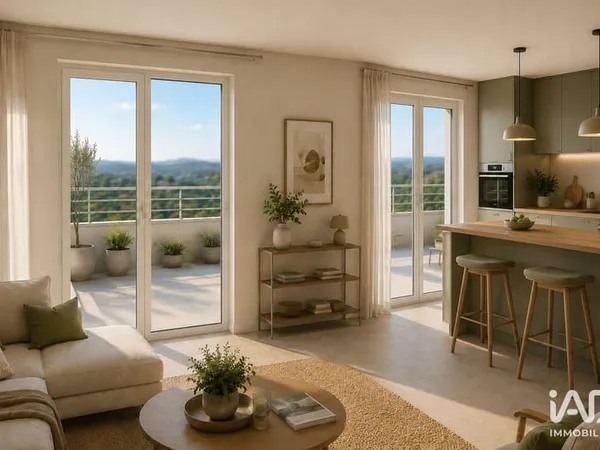 Appartement 2 pièces 45 m²
