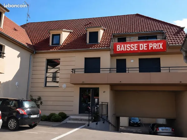 A VENDRE - 2 pièces - 49 m² - VENDENHEIM - rue Hohl