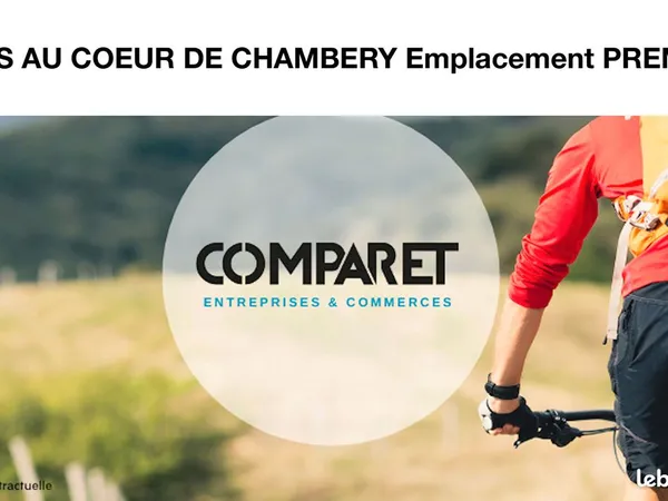 Murs commerciaux 38 m² CHAMBERY