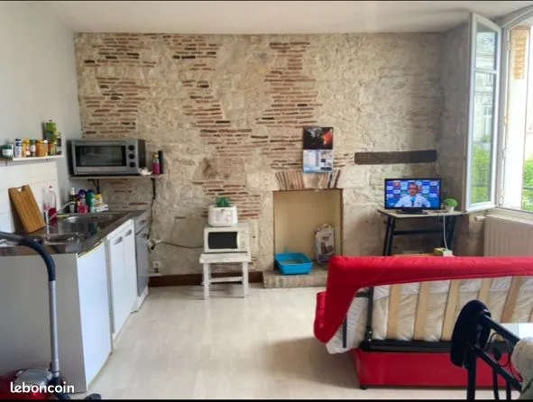 Studio meublé plein centre 30 m2