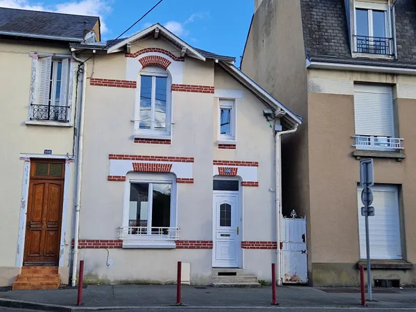 Mancelle - Carnot - Jardin - Deux chambres.