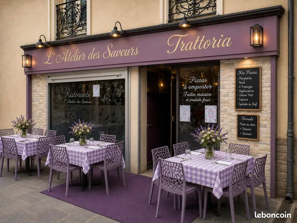 Restaurant murs et fondss